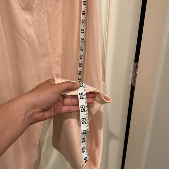 *New* Light Pink Jumpsuit from PrettyLittleThing with adjustable tie at front - Picture 6 of 8